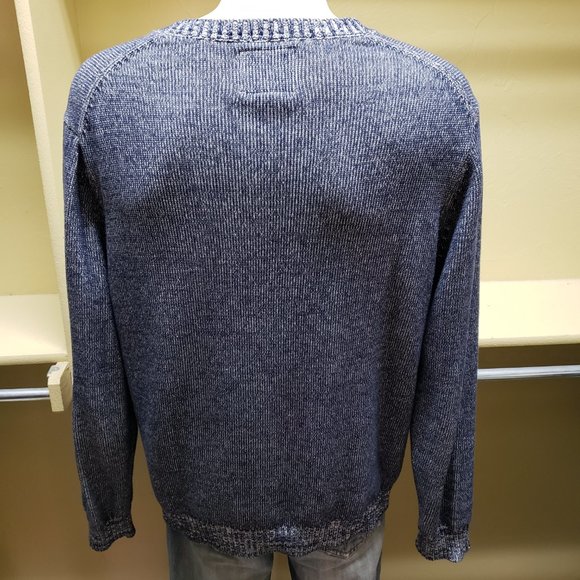 St. John’s Bay Men’s Cotton V‑Neck Sweater – Blue, Size XL - Picture 3 of 10